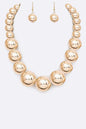 Large Pearl Necklace Set