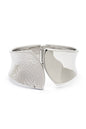 Mix Texture Iconic Hinged Bangle