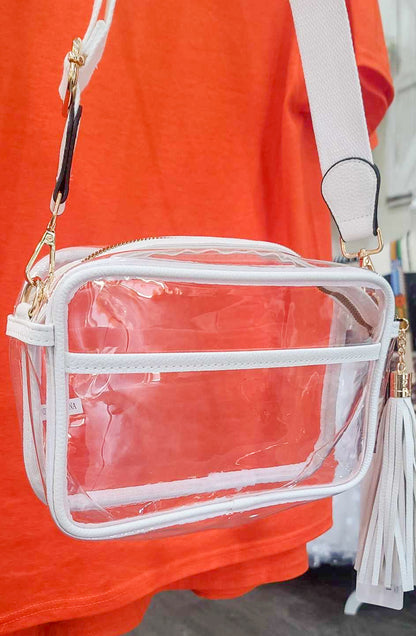 Clear Tassel Bag